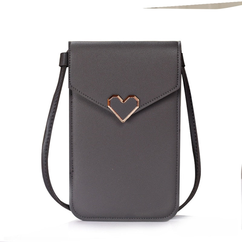 2022 PU Leather Casual Solid Crossbody Bags