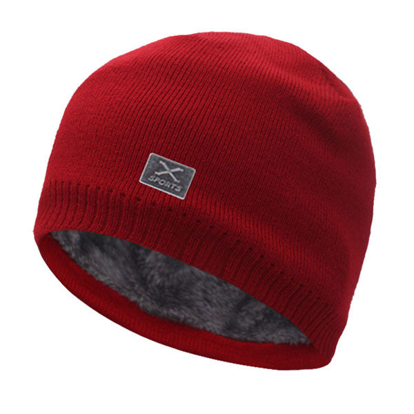 Skullies Beanies Men Knitted Hat Winter Hats For Men Women