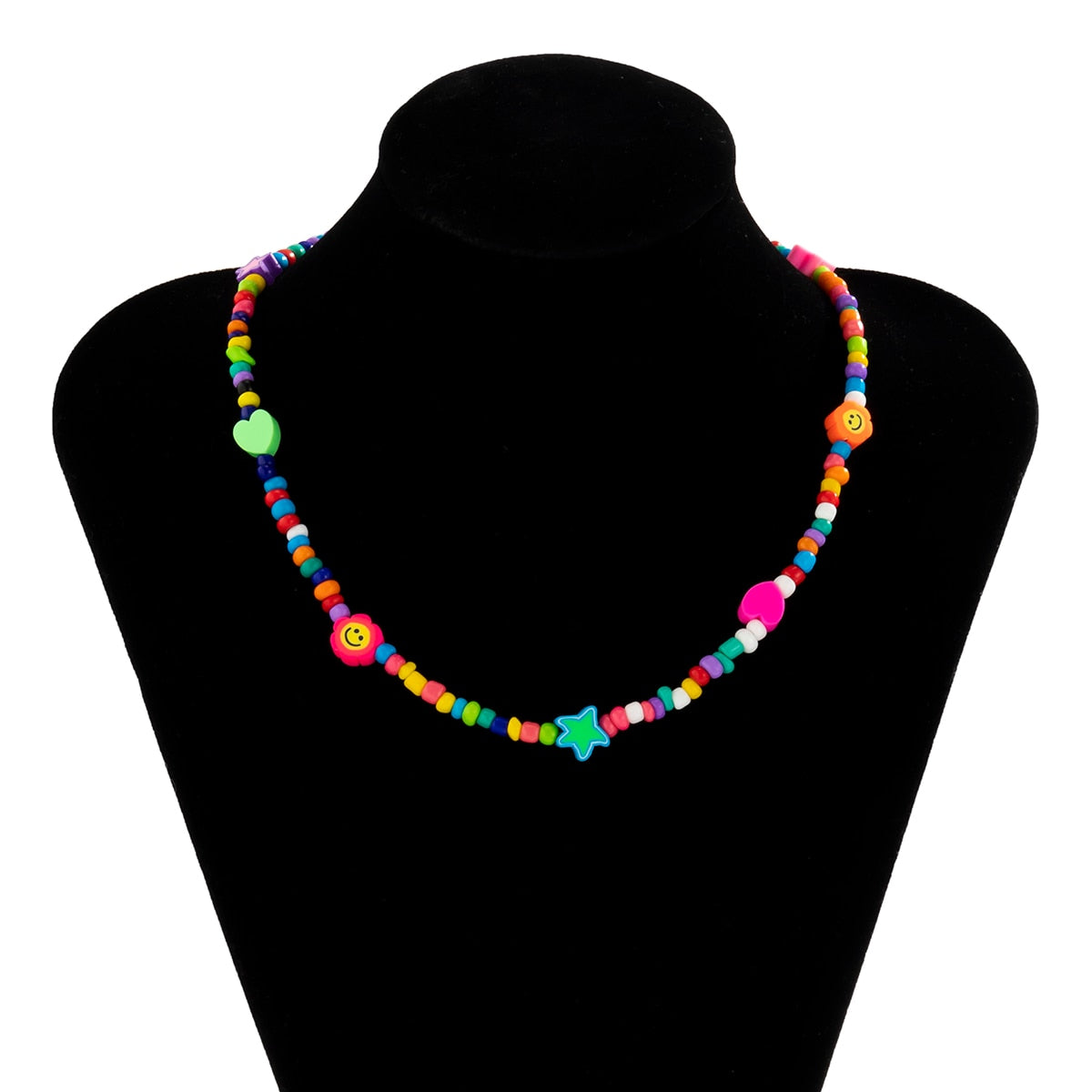Lucky Number Eight DiceSmall Beads Chain Choker Necklace