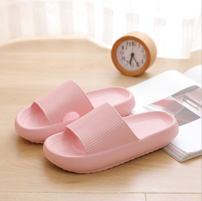 Lucyever Thick Platform Non-slip EVA Flip Flops