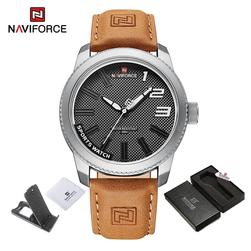 NAVIFORCE Male Wrist Watches Military Sports Watch