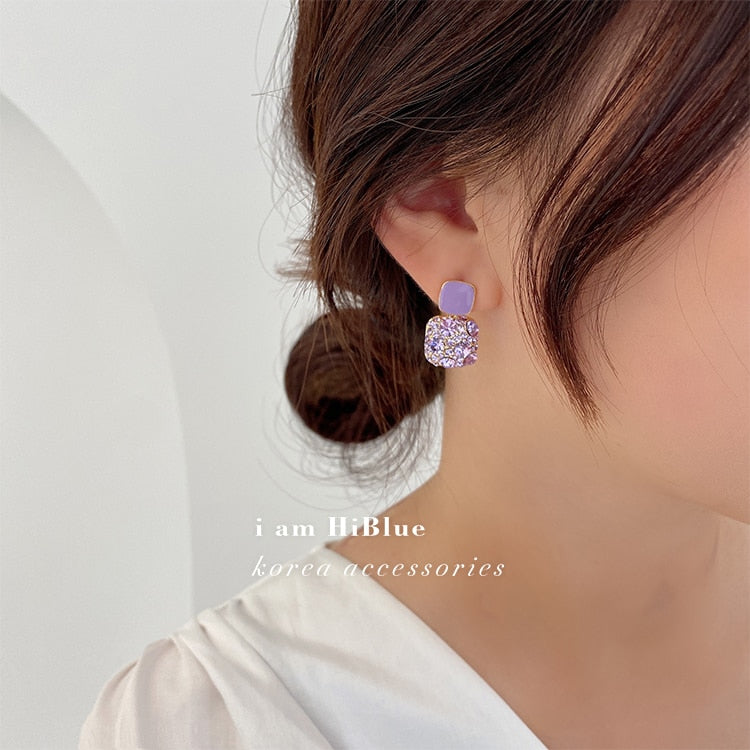 New High-quality Female Exquisite Niche Fashion Stud Earrings