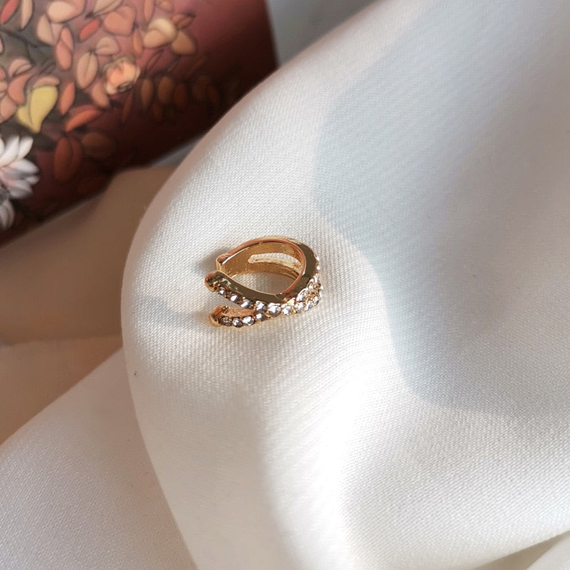 LATS Simple Non-Piercing Ear Cuff Earrings