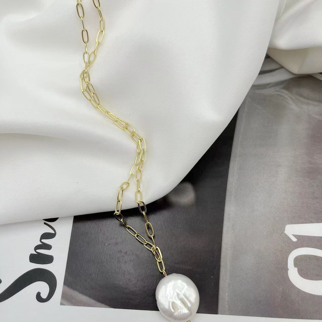 Minar Multiple French Pearl Necklace