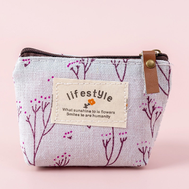 Small Mini Coin Pouch Zipper