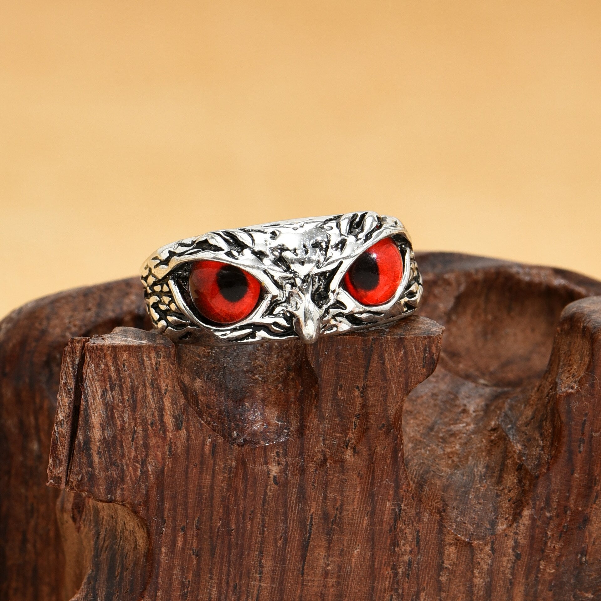 Pink Zircon Set Cute Cartoon Open Stainless Steel Ring - Jeglowstore
