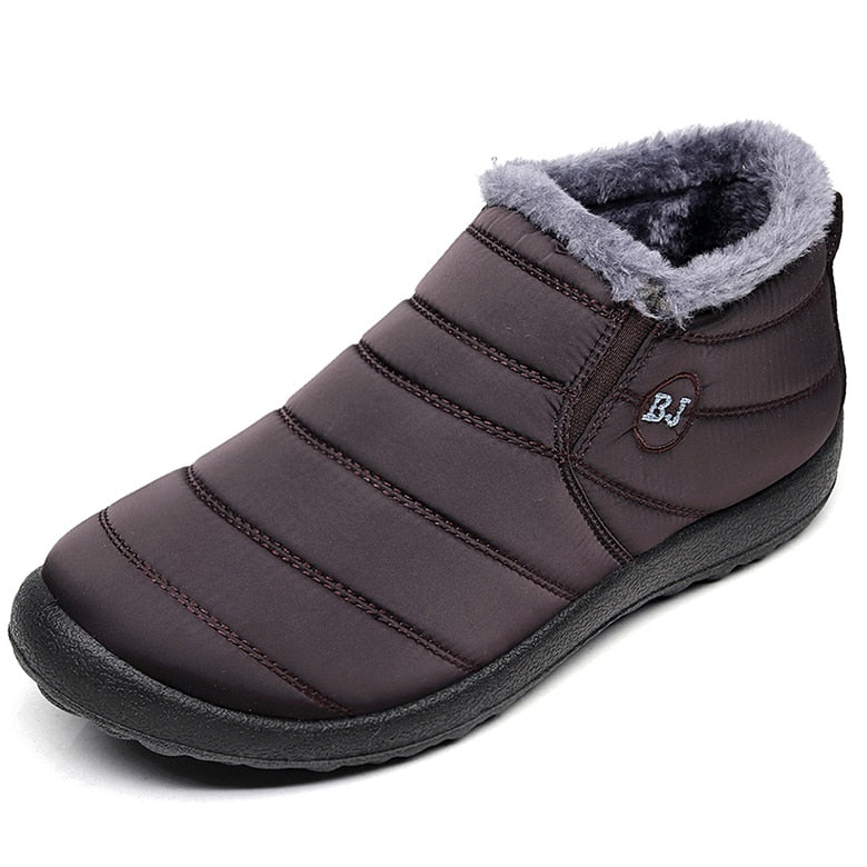 Warm Fur Winter Sneakers Men