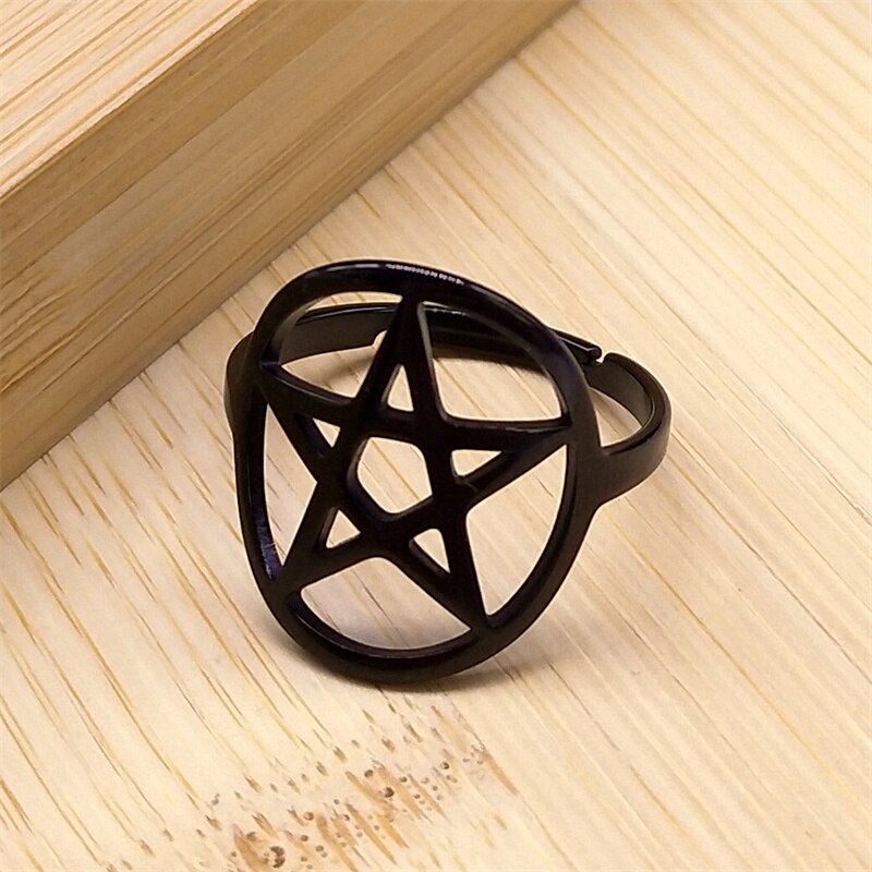 Witchcraft Stainless Steel Witch's Irish Knot Adjustable Ring