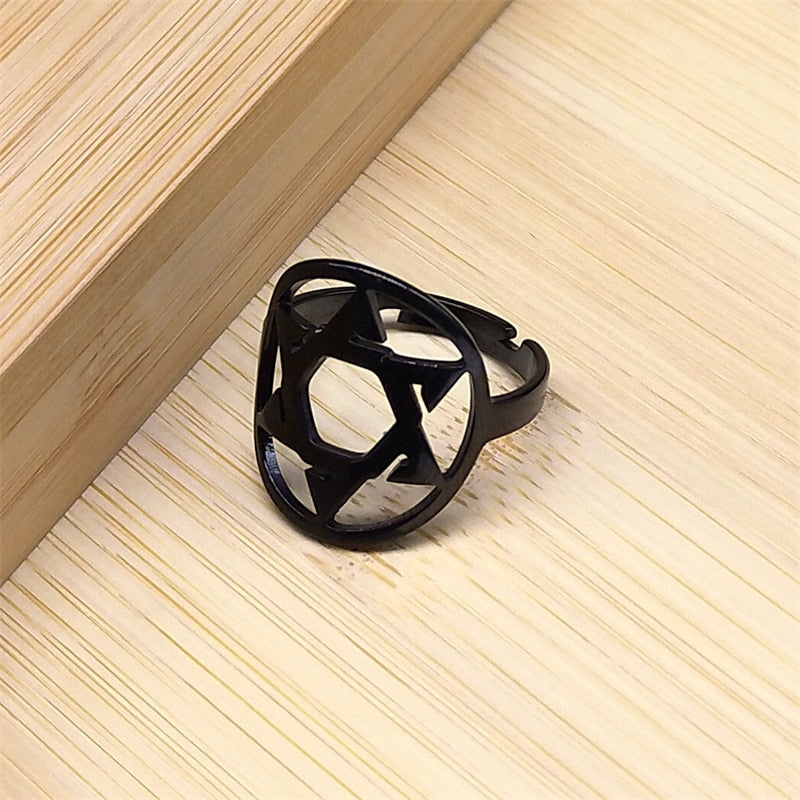 Witchcraft Stainless Steel Witch's Irish Knot Adjustable Ring