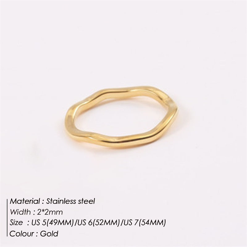 JUJIE 316L Stainless Steel Newest Cross Ring