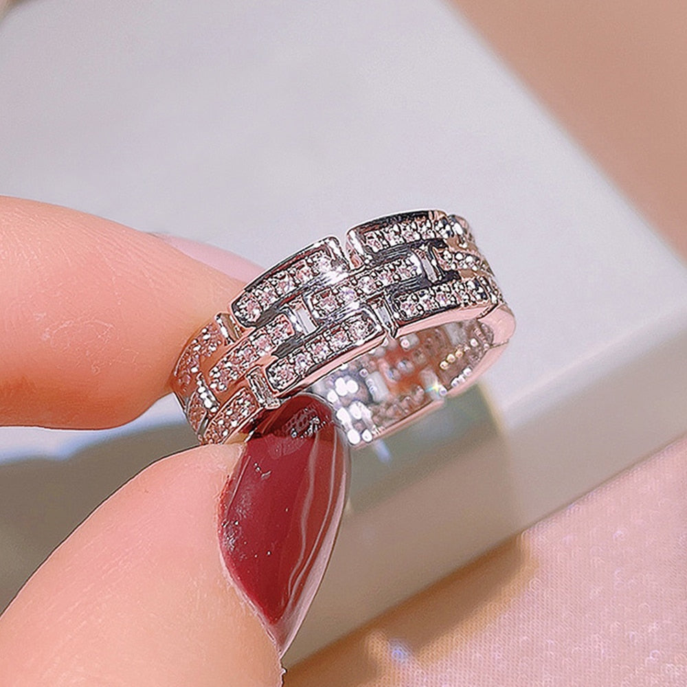 Huitan Creative Chain Design Engagement Proposal Ring