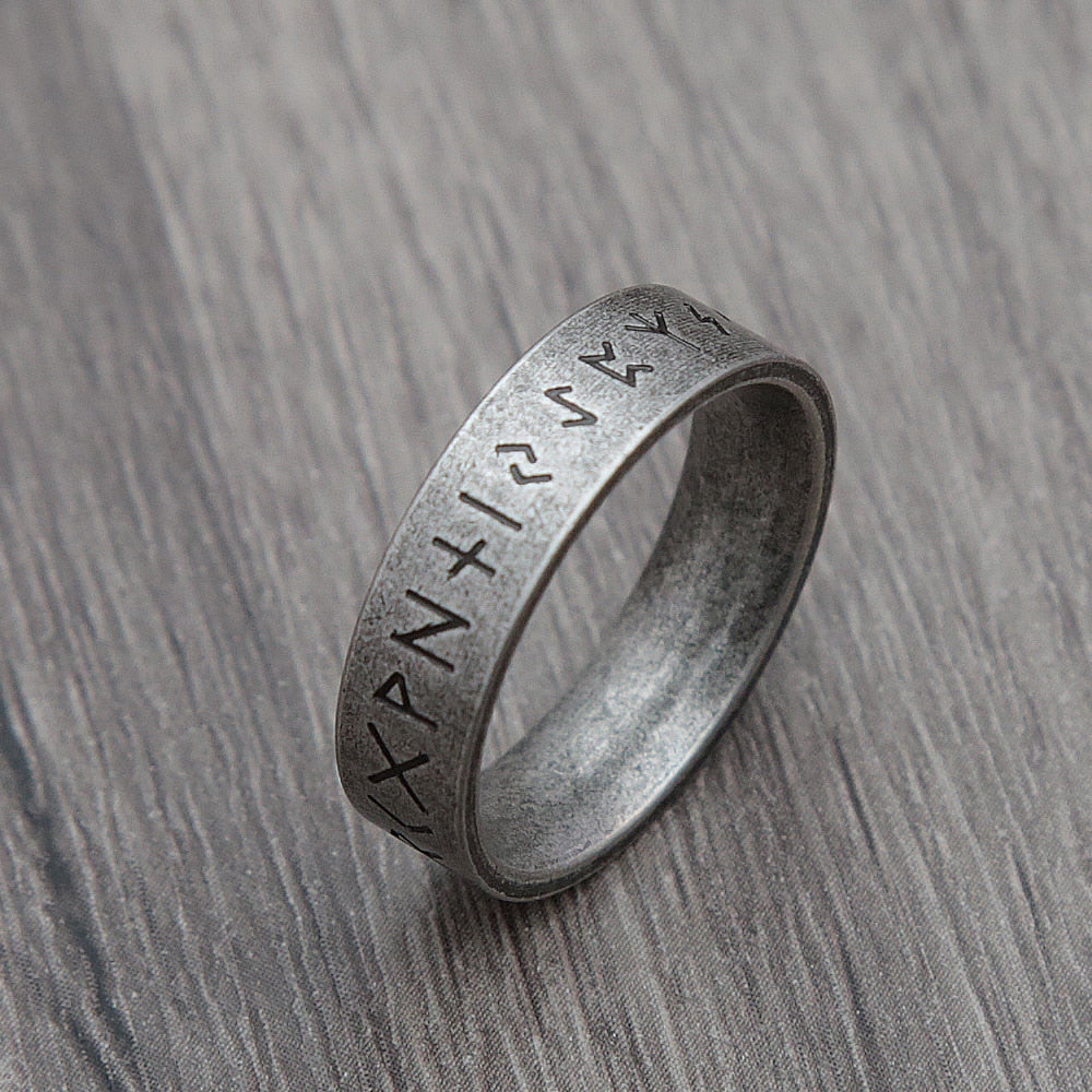 Stainless Steel Nordic Odin Viking Ring For Men Women