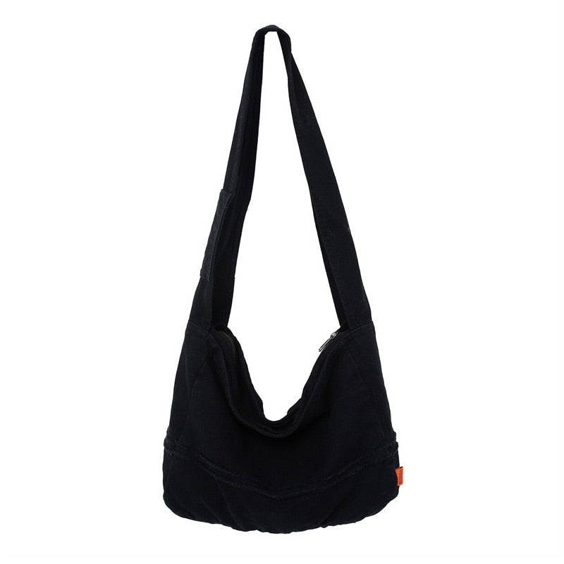 HOCODO Large Capacity Unisex Canvas Shoulder Bag