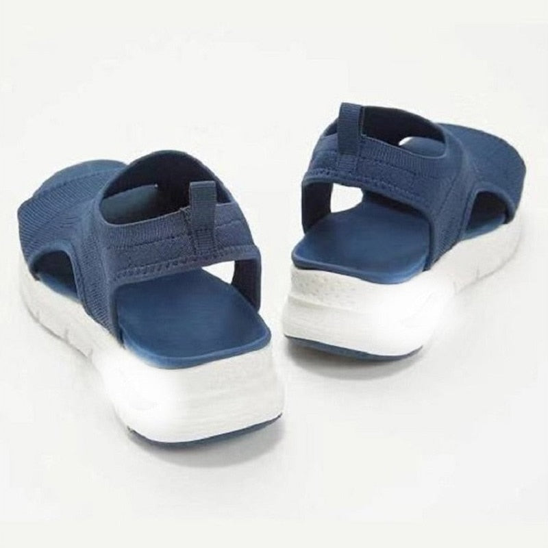 Slip-On Light Casual Shallow Platform Sandals