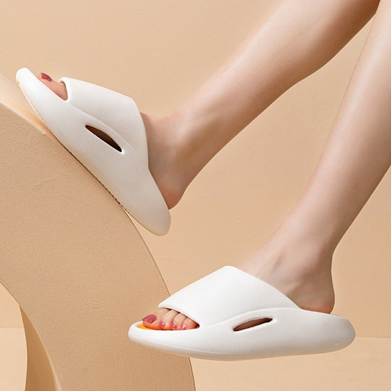 Thick Platform Shoes Fashion Soft Flip Flops