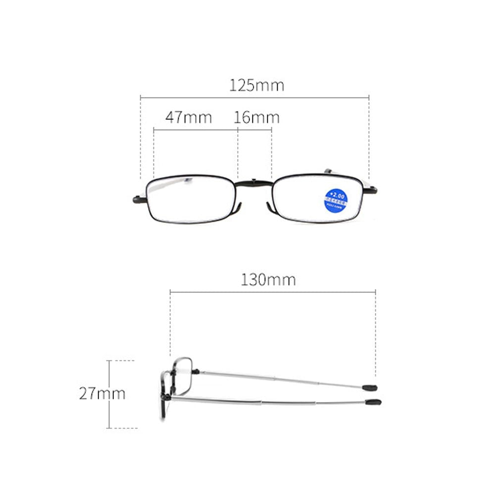 High-definition Reading Glasses Unisex Ultralight Resin Presbyopic Eyeglasses