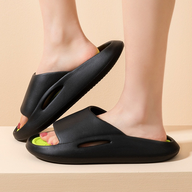 Thick Platform Shoes Fashion Soft Flip Flops