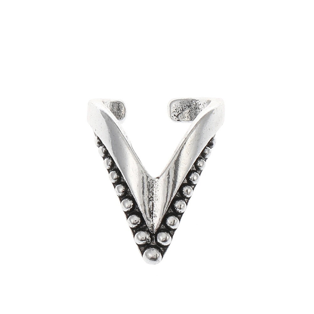 Korean Crystal Geometric Adjustable Ring