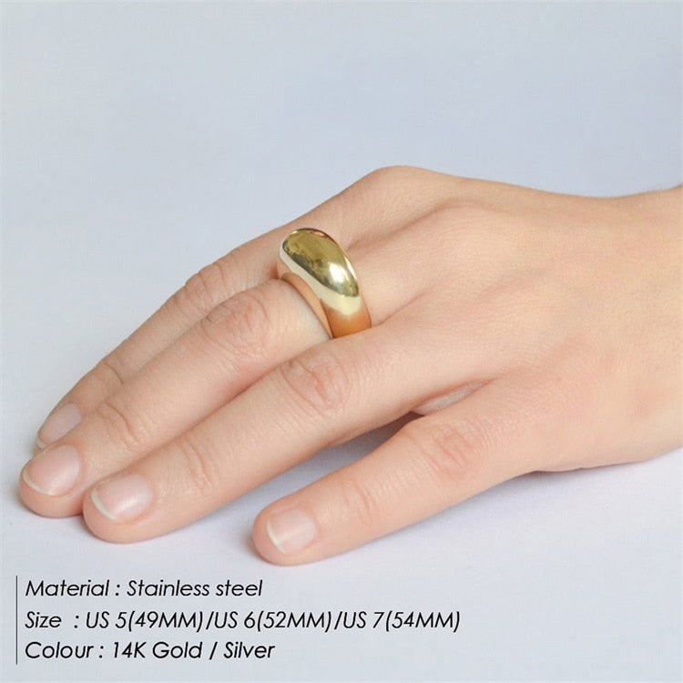 JUJIE 316L Stainless Steel Newest Cross Ring