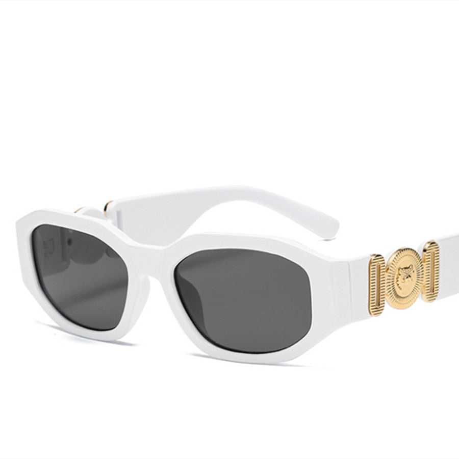Luxury Retro Vintage Square UV400 Sunglasses
