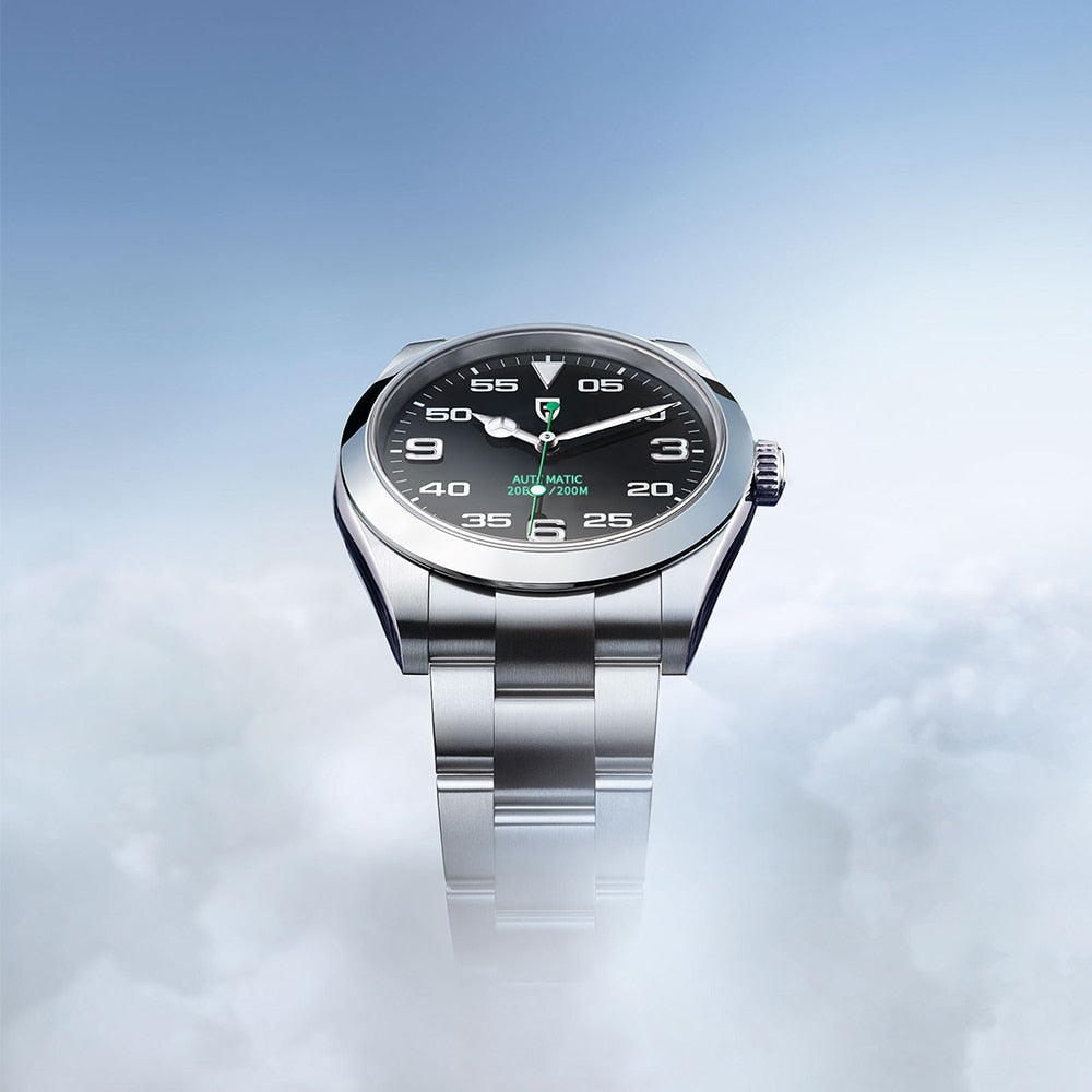 PAGANI DESIGN 40MM Men Mechanica lAR Coated Automatic Wristwatch