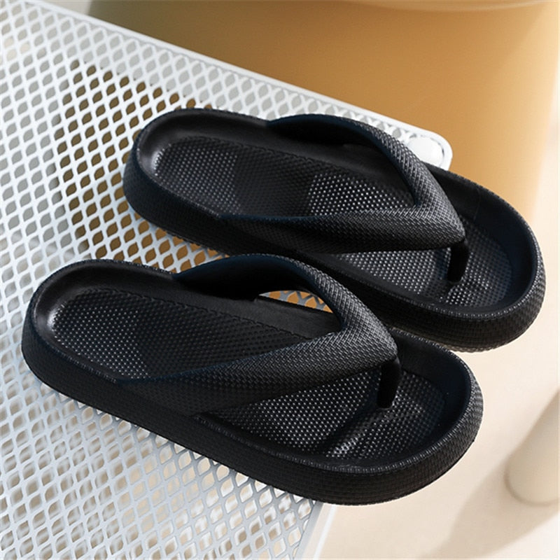 Rimocy Soft Sole Platform Thick Bottom Flip Flops
