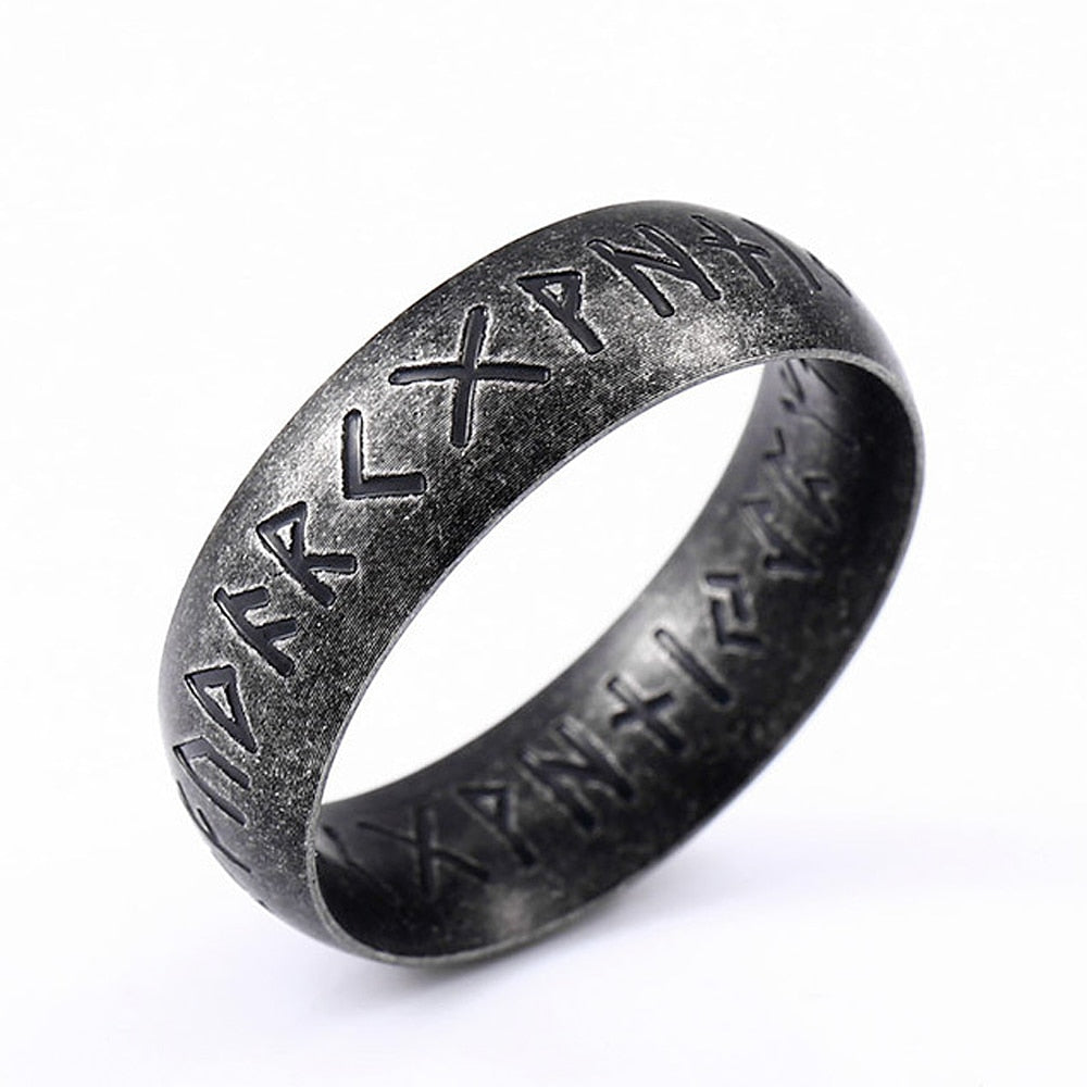 Stainless Steel Nordic Odin Viking Ring For Men Women