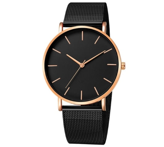 Minimalist Men Fashion Ultra Thin Watch