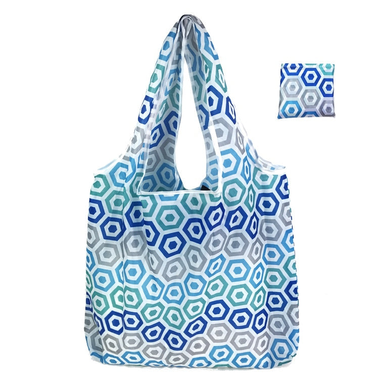 Fashion Printing Foldable Eco-Friendly Large-capacity Shopping Bag