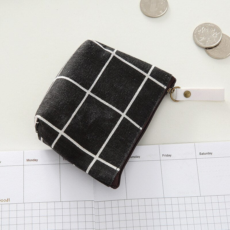 Small Mini Coin Pouch Zipper