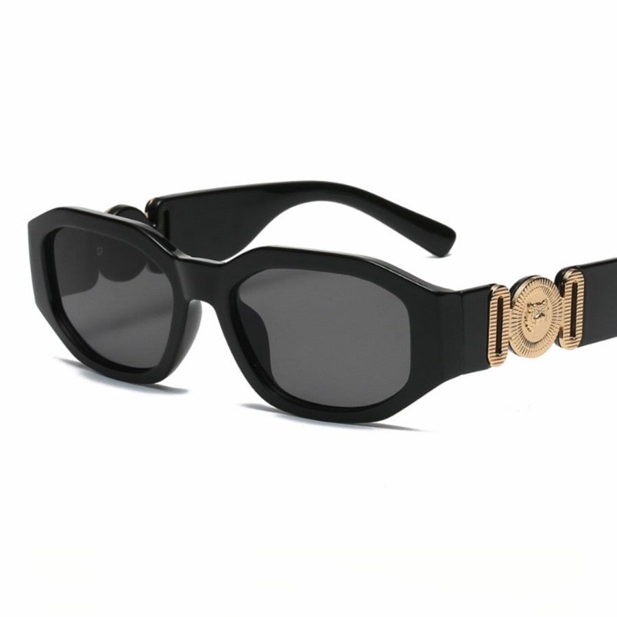 Luxury Retro Vintage Square UV400 Sunglasses