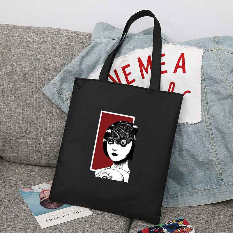 Reusable Shopping Bag Women Canvas Tote Bag