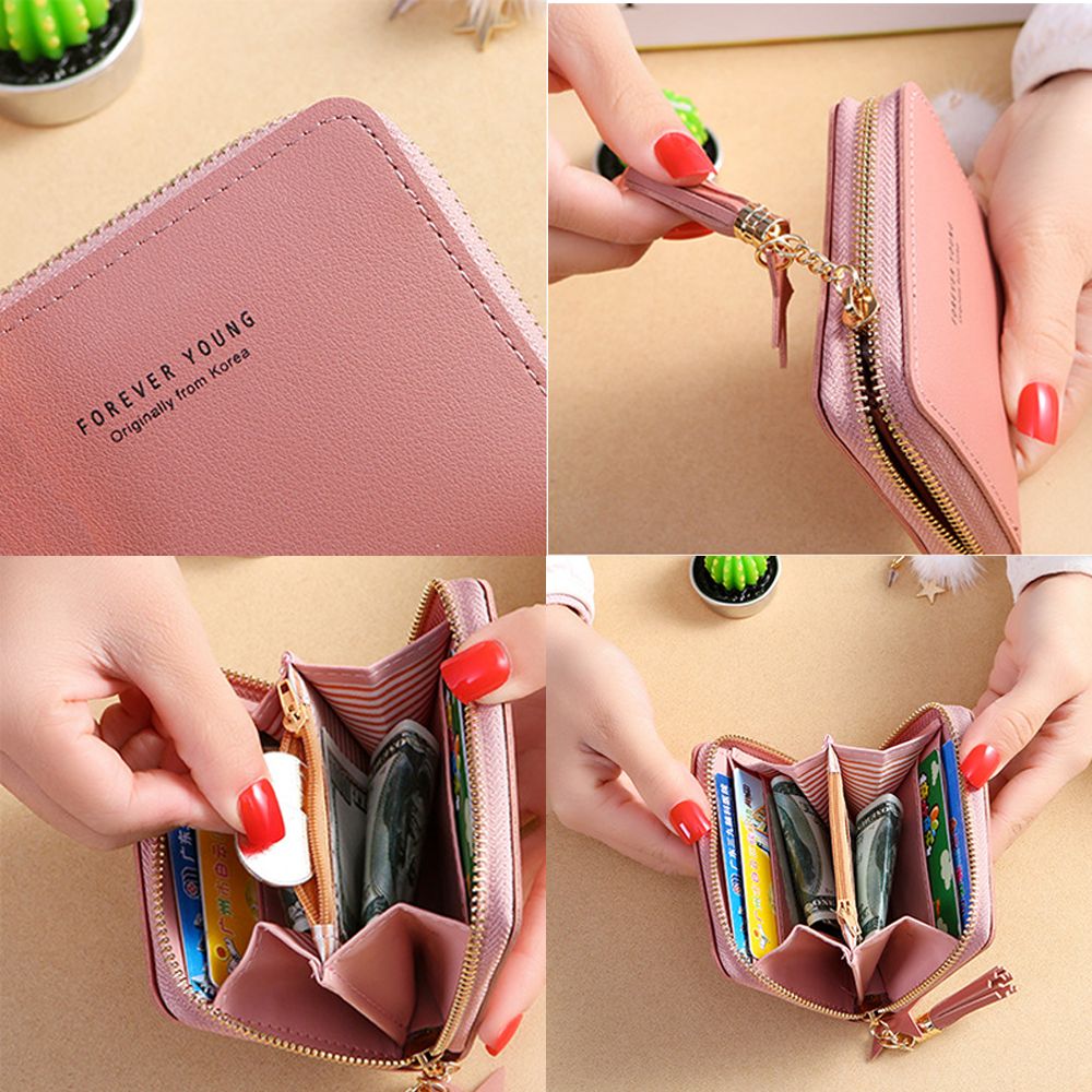 Wallet New Korean Style Simple Square Women'S Wallet
