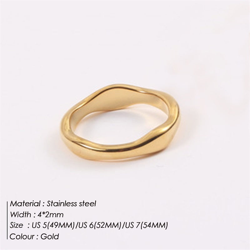 JUJIE 316L Stainless Steel Newest Cross Ring