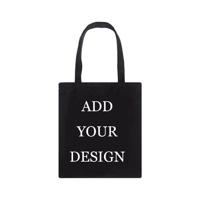 Customized Canvas Bags Shopper Shoulder Bag