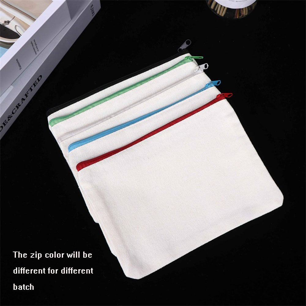 Cotton Zipper Portable Canvas Bag