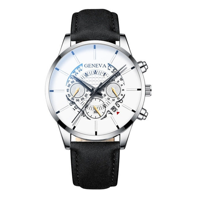 Stainless Steel Quartz Luxury Wrist Watch