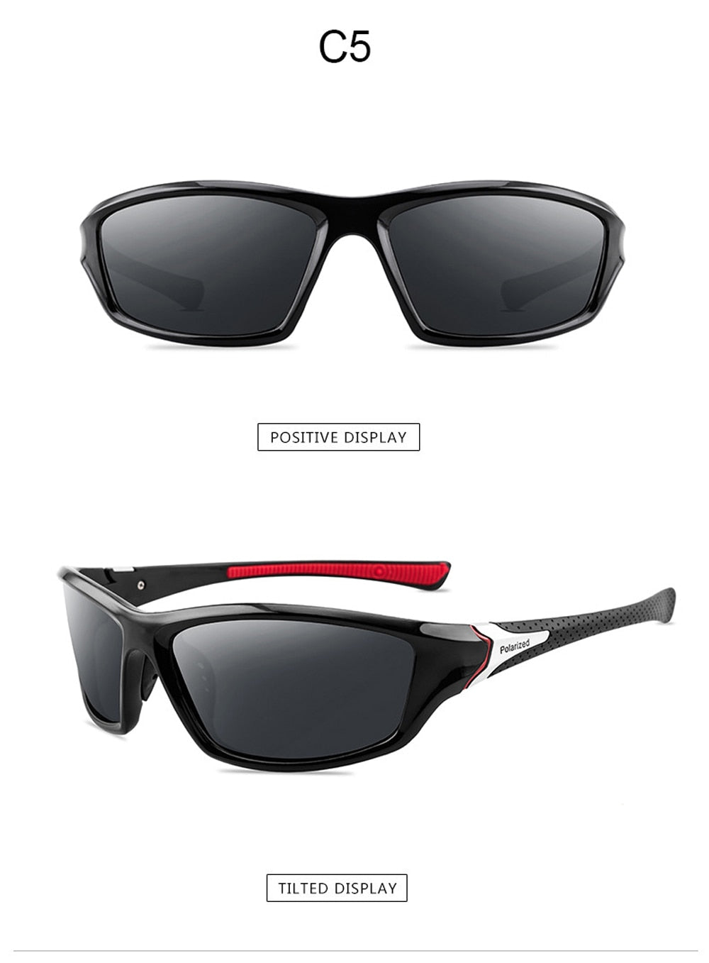 Unisex UV400 Polarised Sun Glasses
