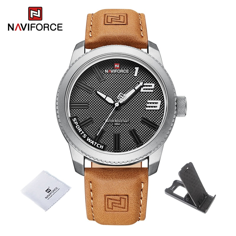 NAVIFORCE Male Wrist Watches Military Sports Watch