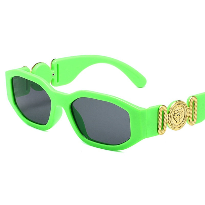 Luxury Retro Vintage Square UV400 Sunglasses