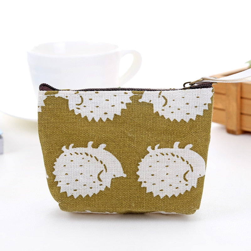 Small Mini Coin Pouch Zipper