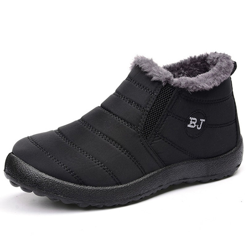 Warm Fur Winter Sneakers Men