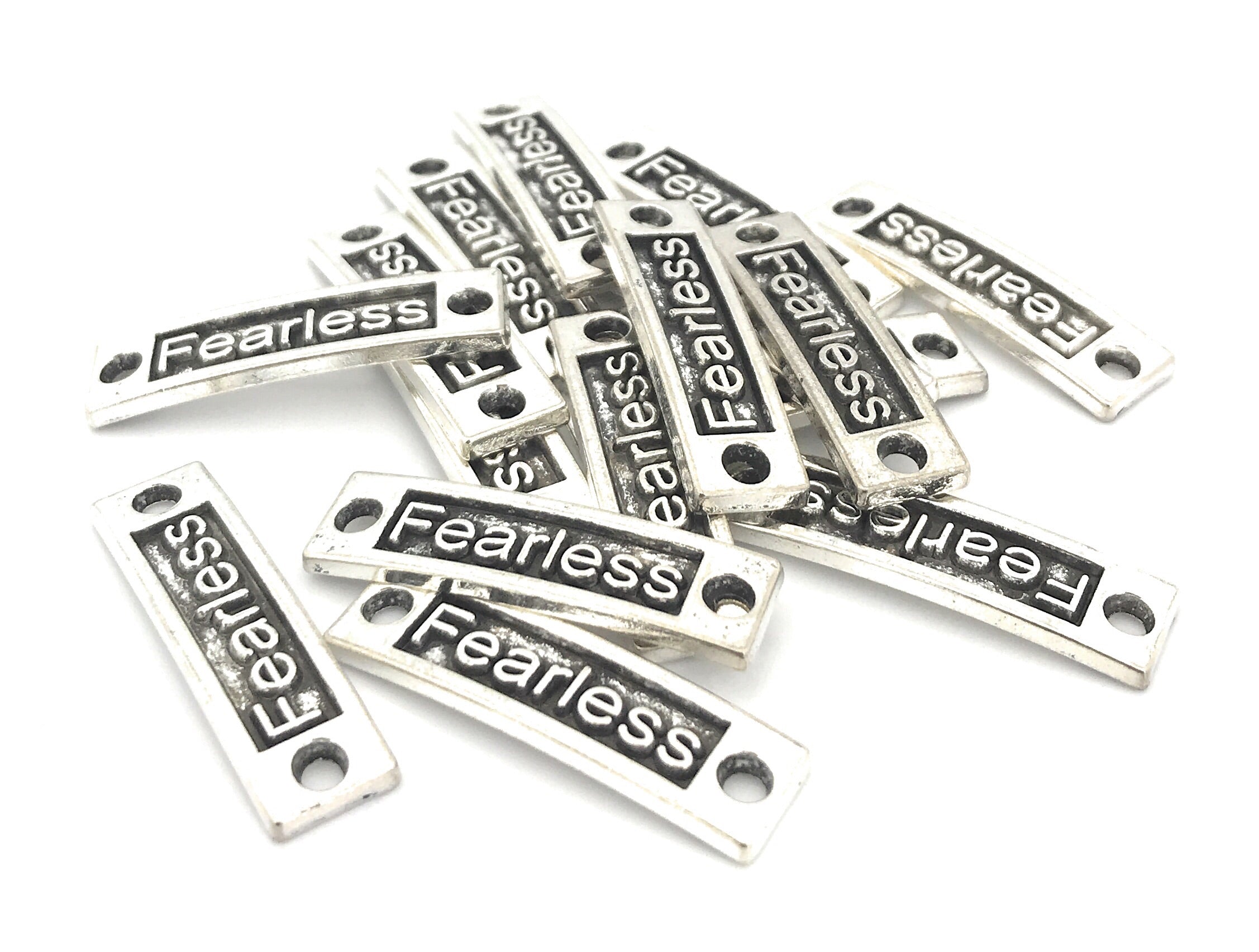 20PCS Inspiration Statement Fearless Vintage Bracelet Making