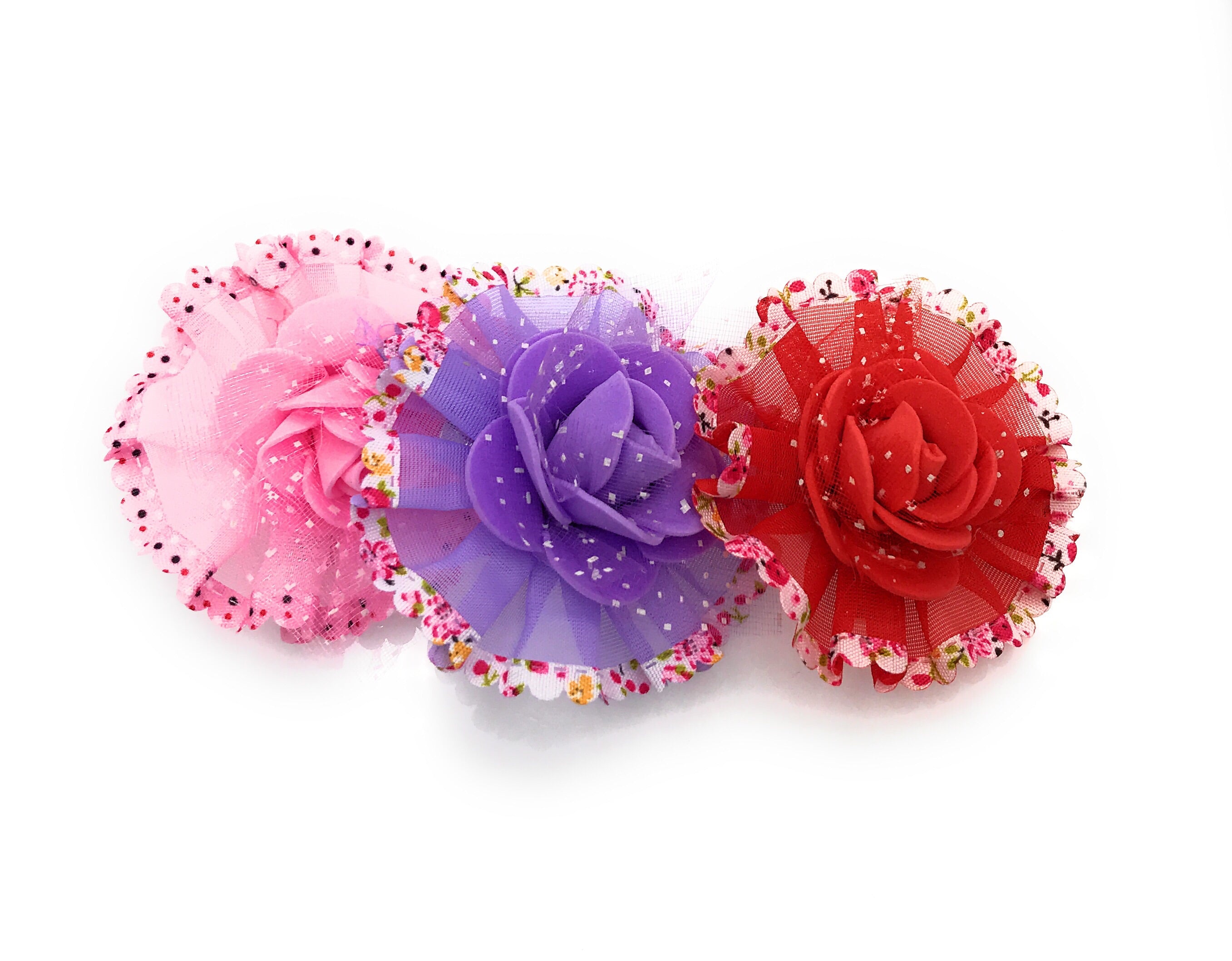 3Pcs Of Baby Girls Hair Clips Band