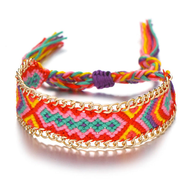 String Rope Red Thread Bracelet For Women Kids - Shopeasywear