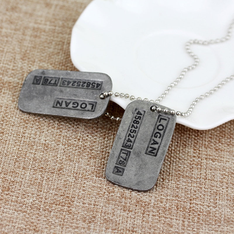 Military Metal Necklace