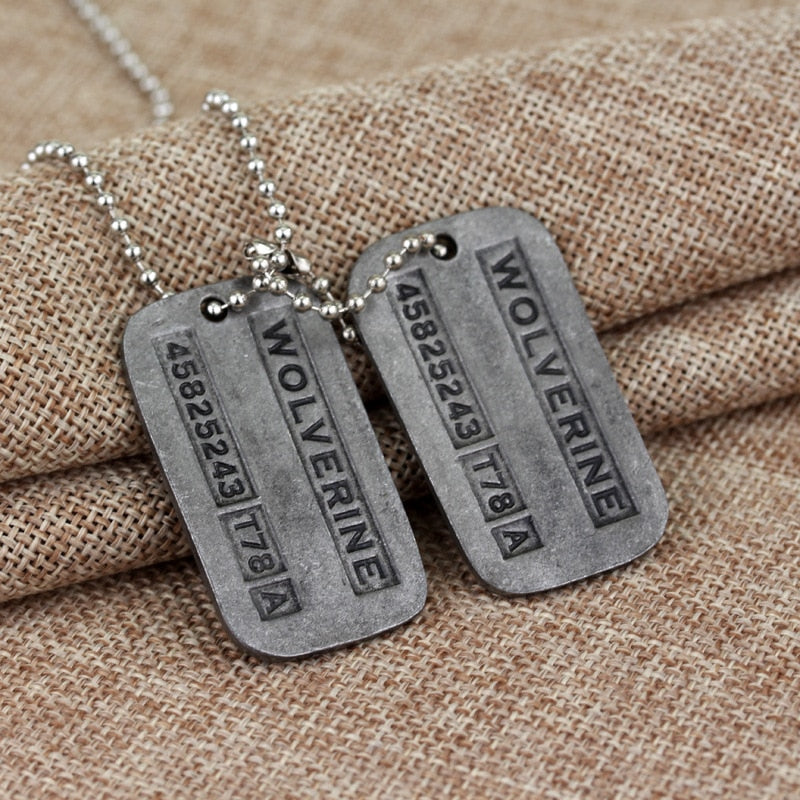 Military Metal Necklace