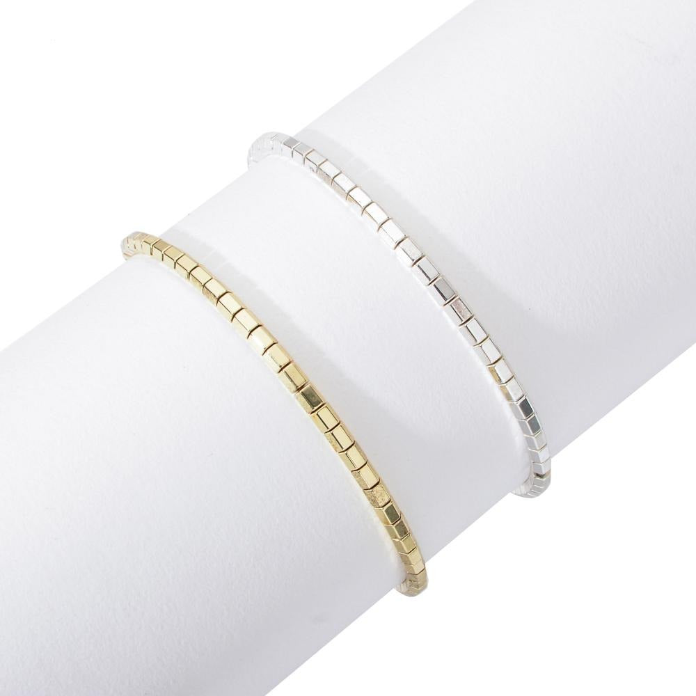 Square Gold/Silver Bracelets