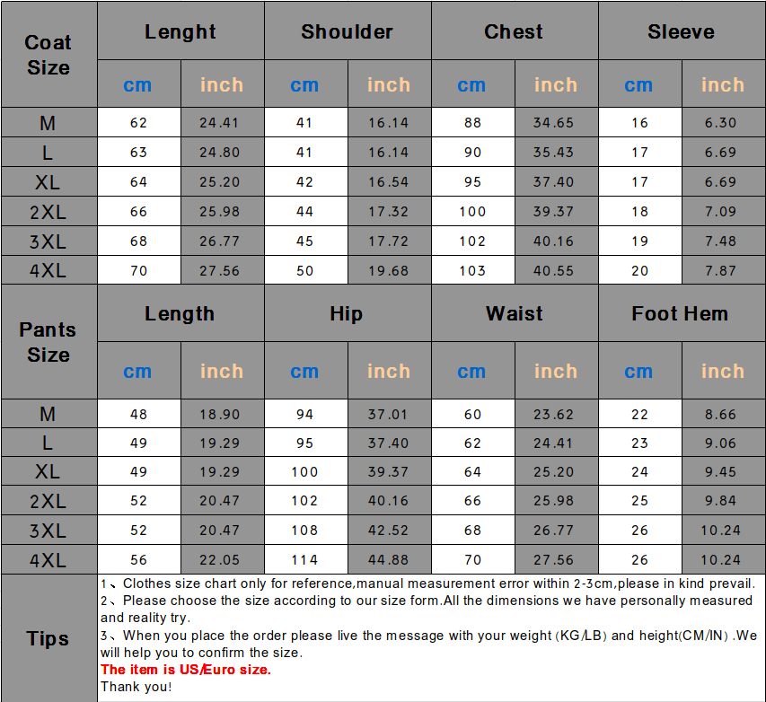 Men Clothing Sportswear Set