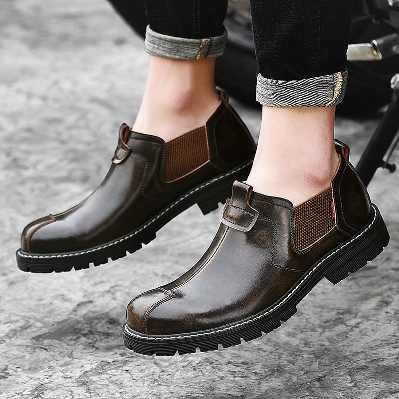 Leather Chelsea Boots